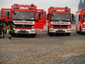 Neue LF`s fuer Koeln Uebergabe in Koeln Deutz an den Wachen  P064